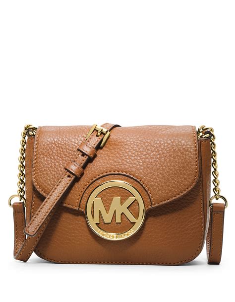 michael kors fulton leather small crossbody bag|Michael Kors Crossbody for sale.